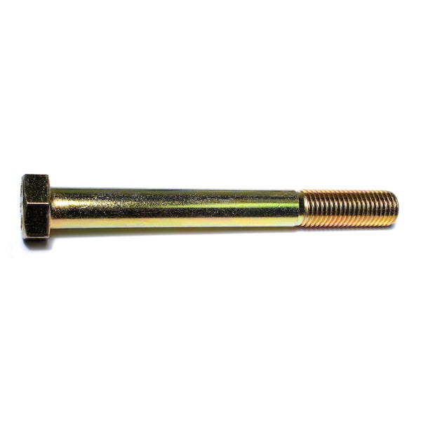 Midwest Fastener Grade 8, 3/4"-10 Hex Head Cap Screw, Zinc Yellow Steel, 7 in L, 10 PK 00802 - main